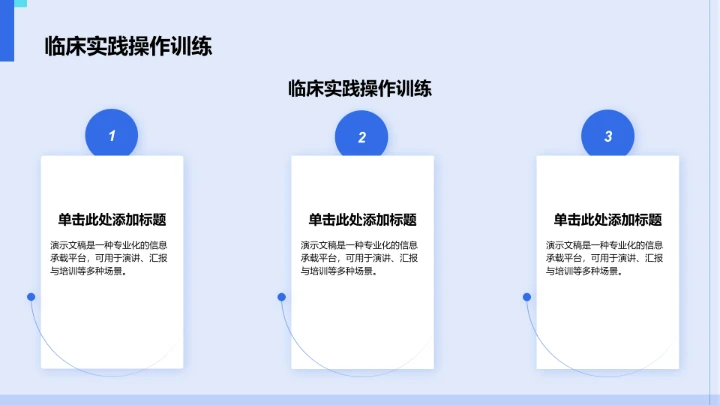 病例汇报与临床实践PPT模板