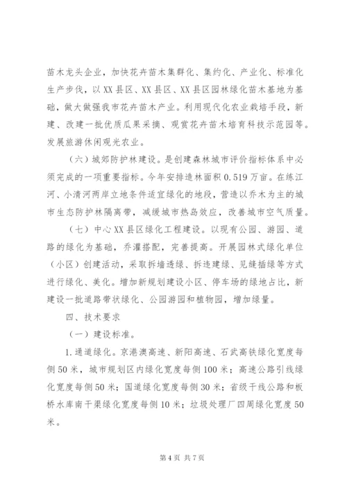 林业局造林绿化实施方案.docx