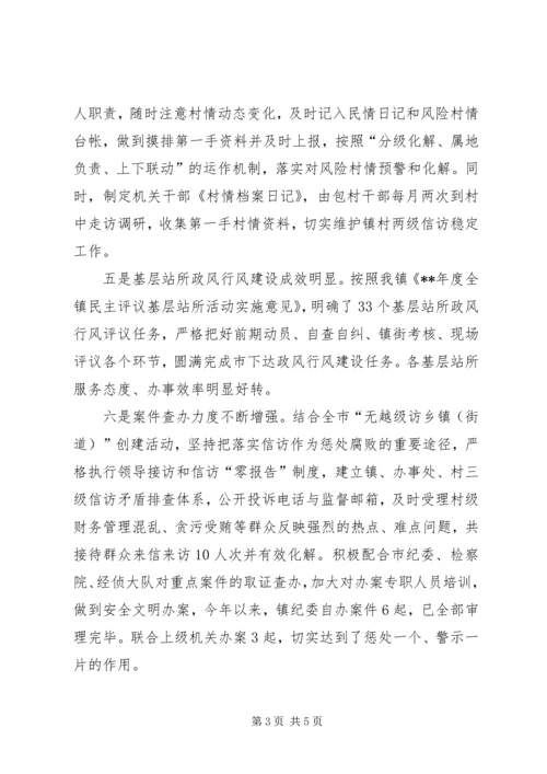纪委工作总结及下年工作计划.docx
