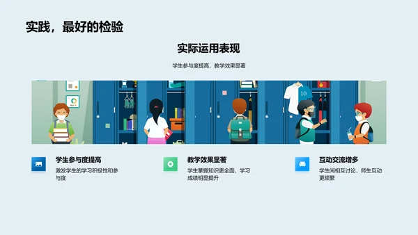 教学模式创新报告PPT模板