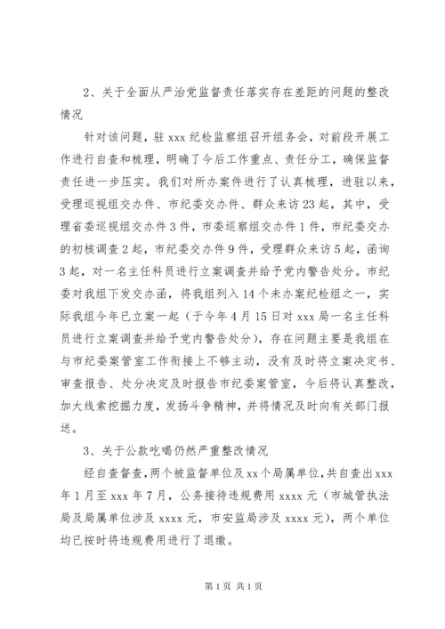 关于落实省委巡视组巡视反馈意见整改的工作总结.docx