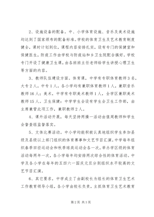 学校基础教育专项督查工作汇报 (3).docx