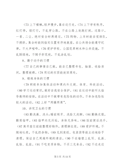 一校一品实施方案.docx