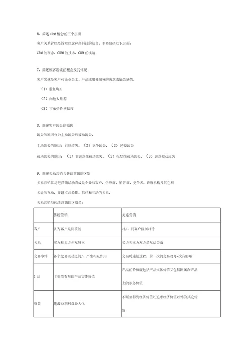 外贸客户开发与维护练习题