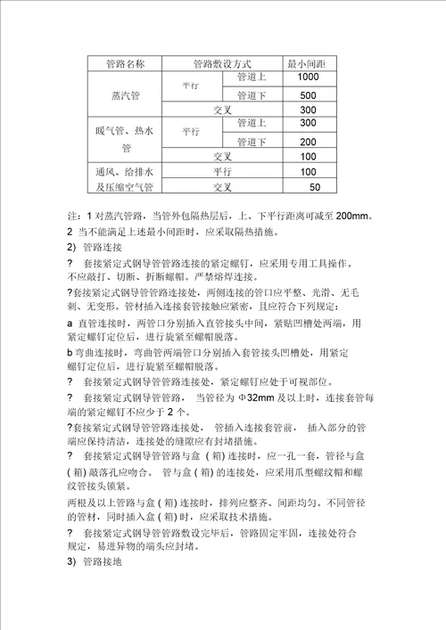 楼宇亮化工程施工组织设计