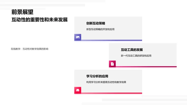 在线教学互动提升法PPT模板