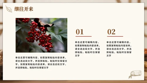 棕色实景简约风中医药传统文化科普介绍PPT模板