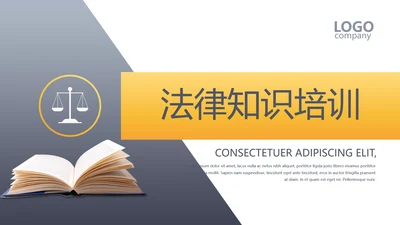 大气法律知识培训工作总结汇报PPT