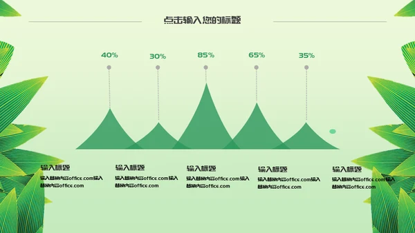 浓情端午节绿意通用PPT模板