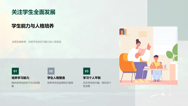 专科教师教学实践PPT模板