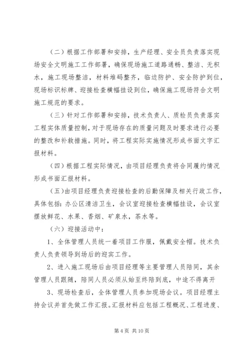 迎接上级领导检查方案 (6).docx