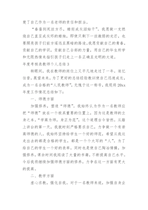 年度考核表教师个人总结.docx