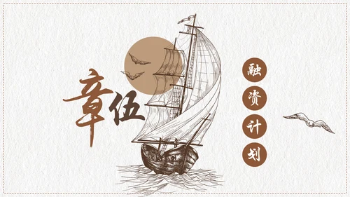 创意复古融资投资商业计划书PPT模板