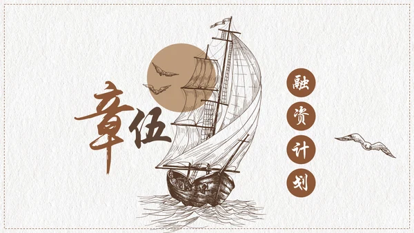 创意复古融资投资商业计划书PPT模板