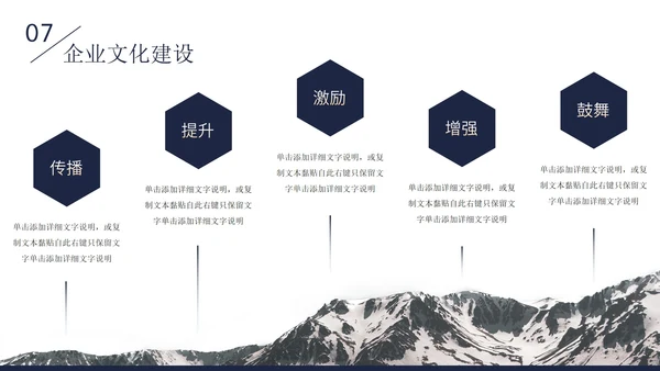 精品人士人力资源部年中工作总结工作计划PPT模板