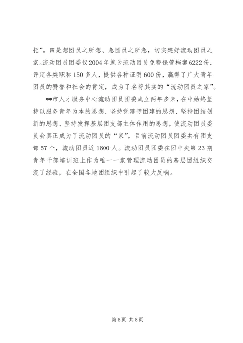 市人才服务中心党团组织建设工作实践与探索.docx