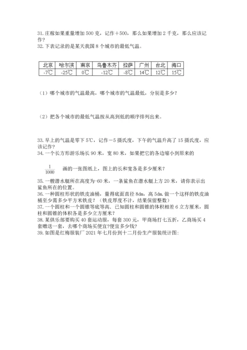 六年级小升初数学应用题50道精品（历年真题）.docx