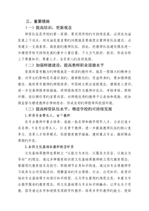 1-怀安县职教中心学校师资队伍建设方案.docx