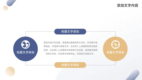 黄蓝简约欧美风岗位晋升陈述PPT模板