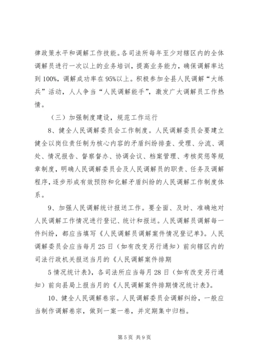 调解规范化建设方案 (2).docx