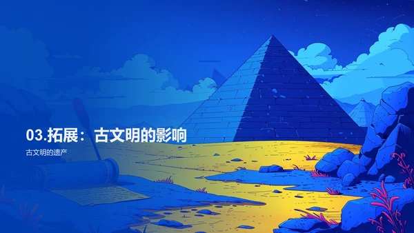 古文明影响解析PPT模板