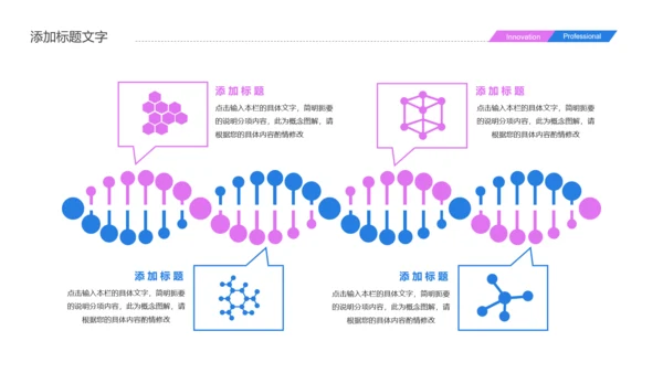 时尚医疗报告细胞DNA研究PPT模板