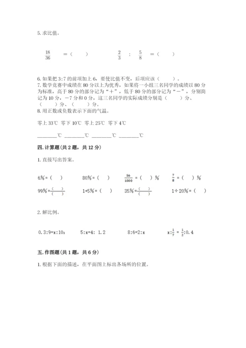 北京市西城区六年级下册数学期末测试卷及答案（典优）.docx