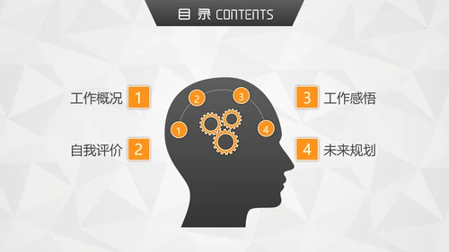 转正答辩岗位述职报告PPT多用途模板