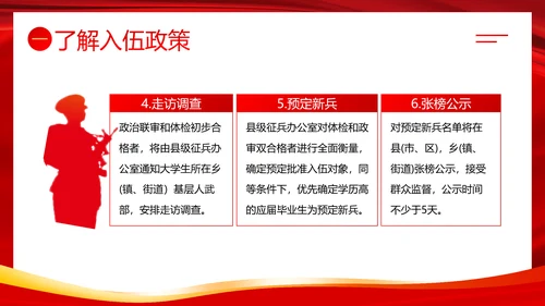 春季征兵宣传宣导PPT课件