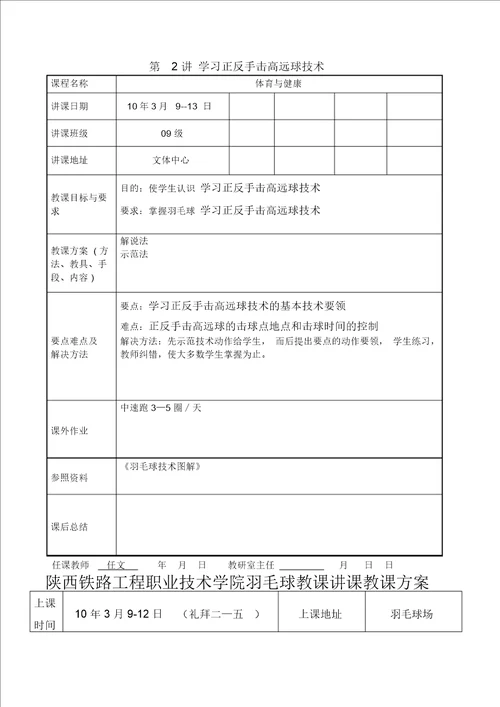 第讲当今羽毛球运动的特点和发展趋势