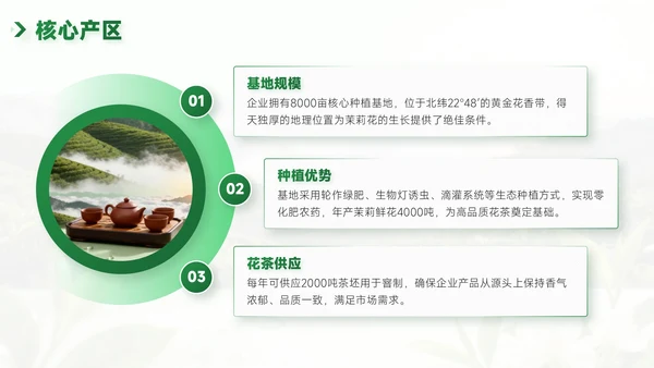 绿色企业介绍PPT模板