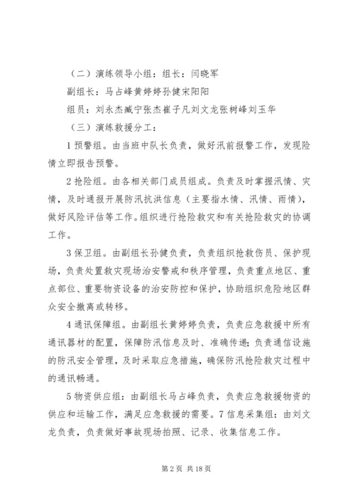 防洪防汛应急预案演练活动方案 (2).docx