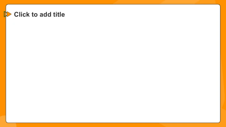 橙色插画风小学生班长竞选