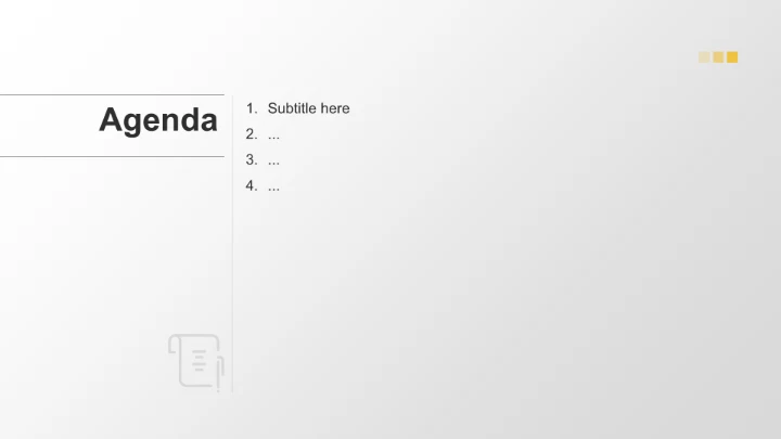 黄色科技风地产金融通用PPT主题