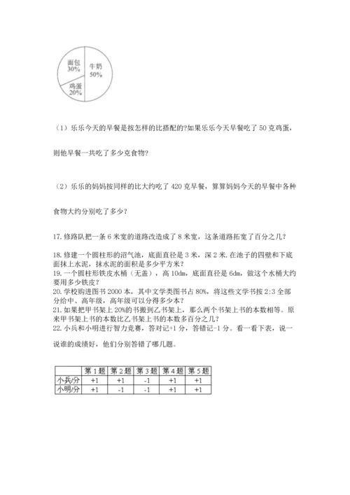 六年级小升初数学应用题50道附参考答案（b卷）.docx