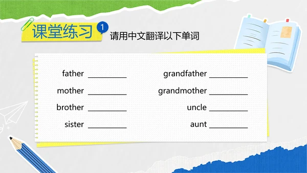 简约风小学英语教学课件PPT