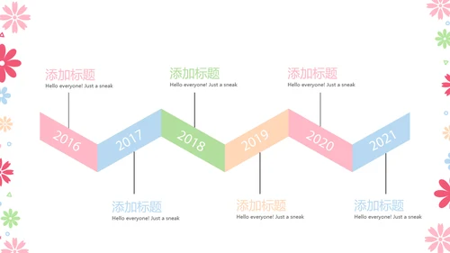 粉色手绘水彩风护士长年年终总结动态PPT