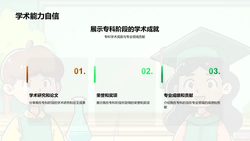 专科升本答辩报告PPT模板