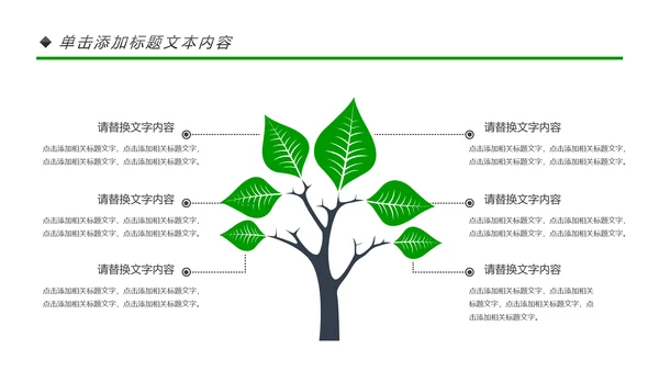 绿色环保节能宣传周和低碳日主题PPT模板