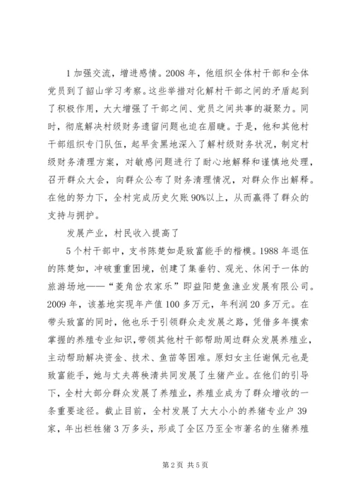 创先争优在农村基层闪光.docx