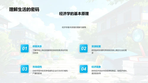 经济学在产业发展中的应用PPT模板