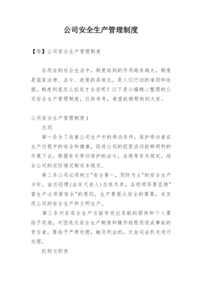 公司安全生产管理制度_3.docx