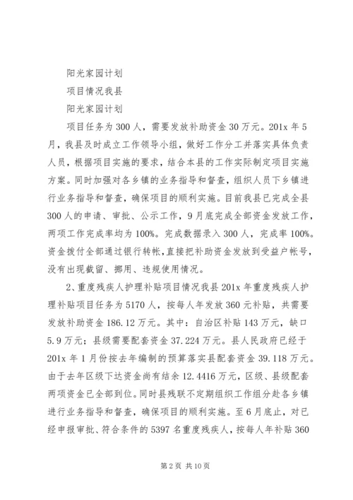 乡镇残联年度工作总结和明年工作计划.docx