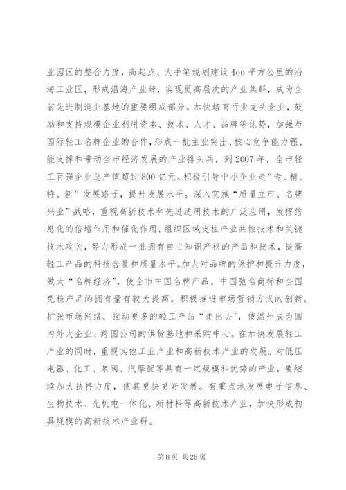 代市长刘奇作工作报告范文.docx
