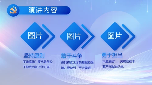 聚焦两会党课政府工作报告动态PPT