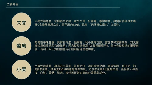 立夏荷叶绿色清新夏天通用PPT模板