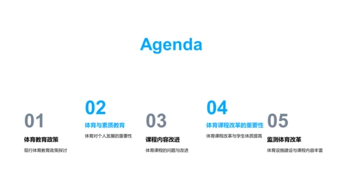 体育教改与全面发展PPT模板