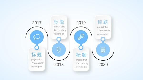 蓝色简约补水面膜动态PPT