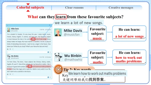 Unit 4 My Favourite Subject Section B Reading课件人教版