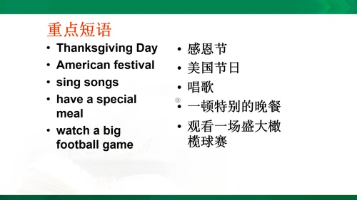 Module 4 Unit 1 Thanksgiving is my favourite festi